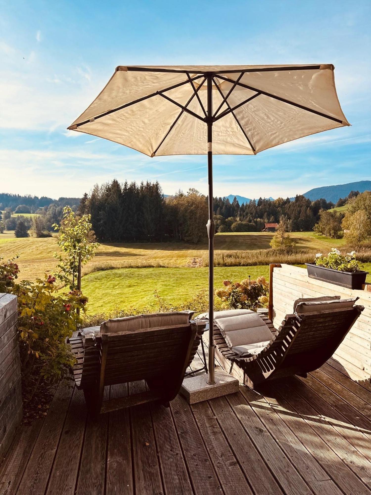 Alpen Wohlfuehlquartier Villa Bayersoien Eksteriør billede